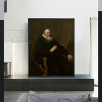 Portrait of Eleazer Swalmius by Rembrandt Harmenszoon van Rijn