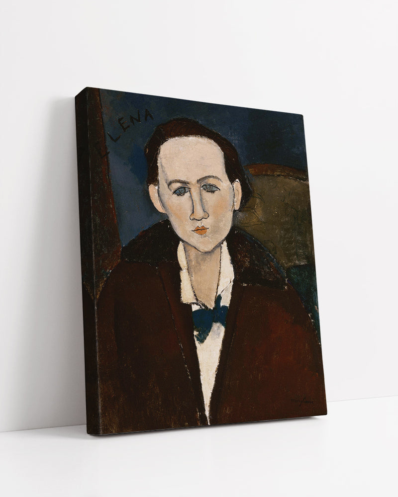 Portrait of Elena Pavlowski by Amedeo Modigliani