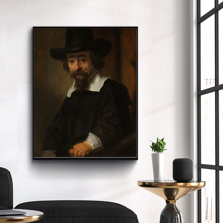 Portrait of Ephraim Bueno by Rembrandt Harmenszoon van Rijn