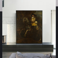 Portrait of Frederick Rihel on Horseback by Rembrandt Harmenszoon van Rijn