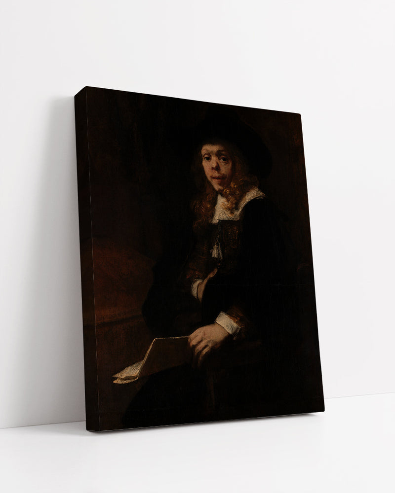 Portrait of Gerard de Lairesse by Rembrandt Harmenszoon van Rijn