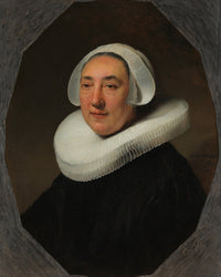 Portrait of Haesje Jacobsdr of Cleyburg by Rembrandt Harmenszoon van Rijn
