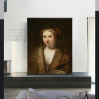 Portrait of Hendrickje Stoffels by Rembrandt Harmenszoon van Rijn