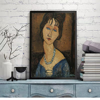 Portrait of Jeanne Hebuterne by Amedeo Modigliani