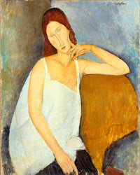 Portrait of Jeanne Hebuterne by Amedeo Modigliani