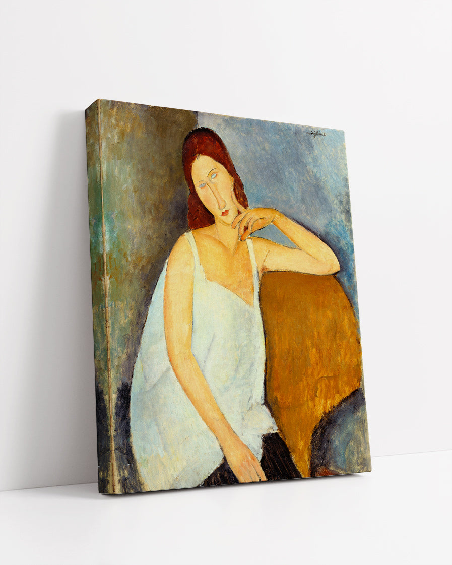 Portrait of Jeanne Hebuterne by Amedeo Modigliani