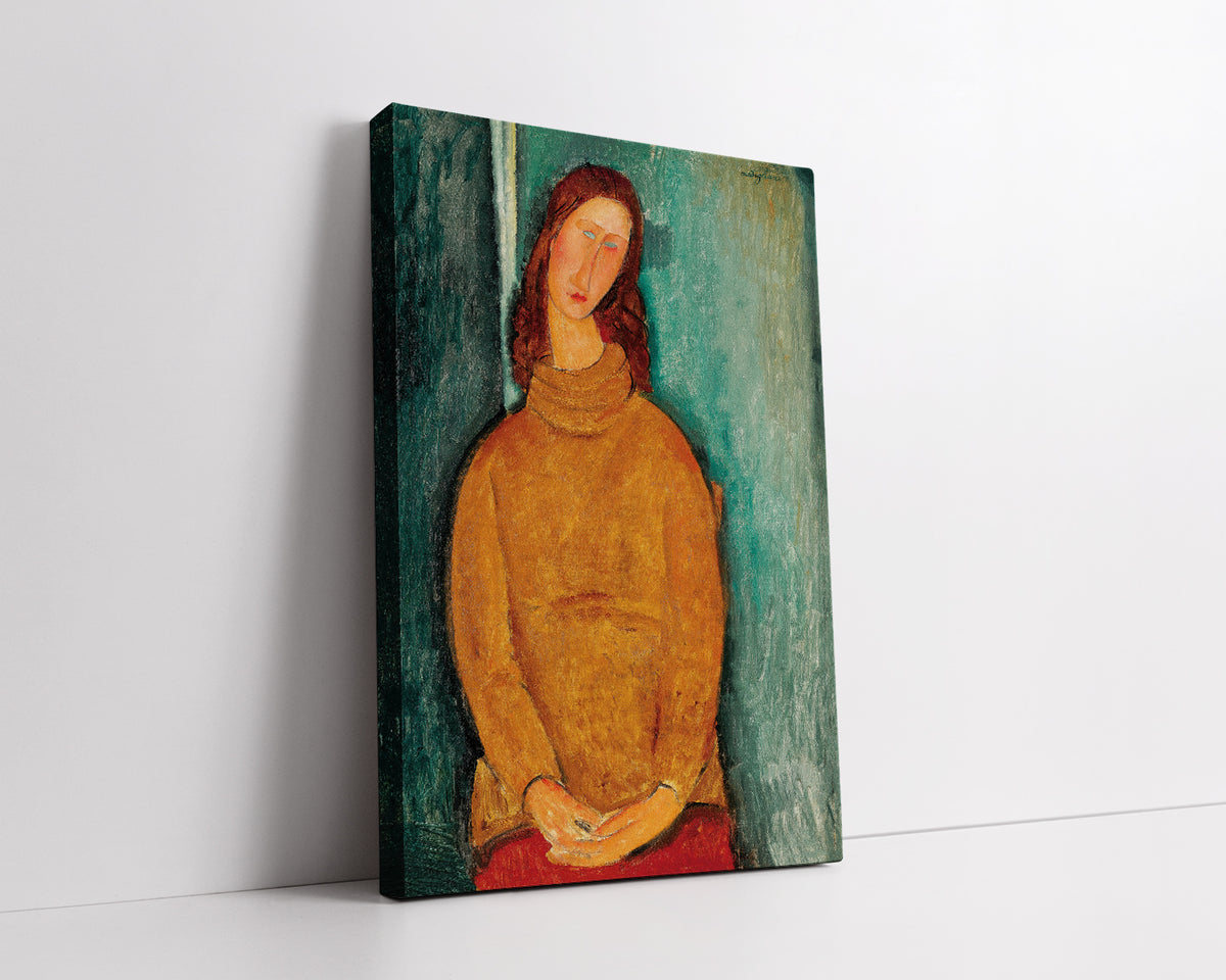 Portrait of Jeanne Hébuterne by Amedeo Modigliani