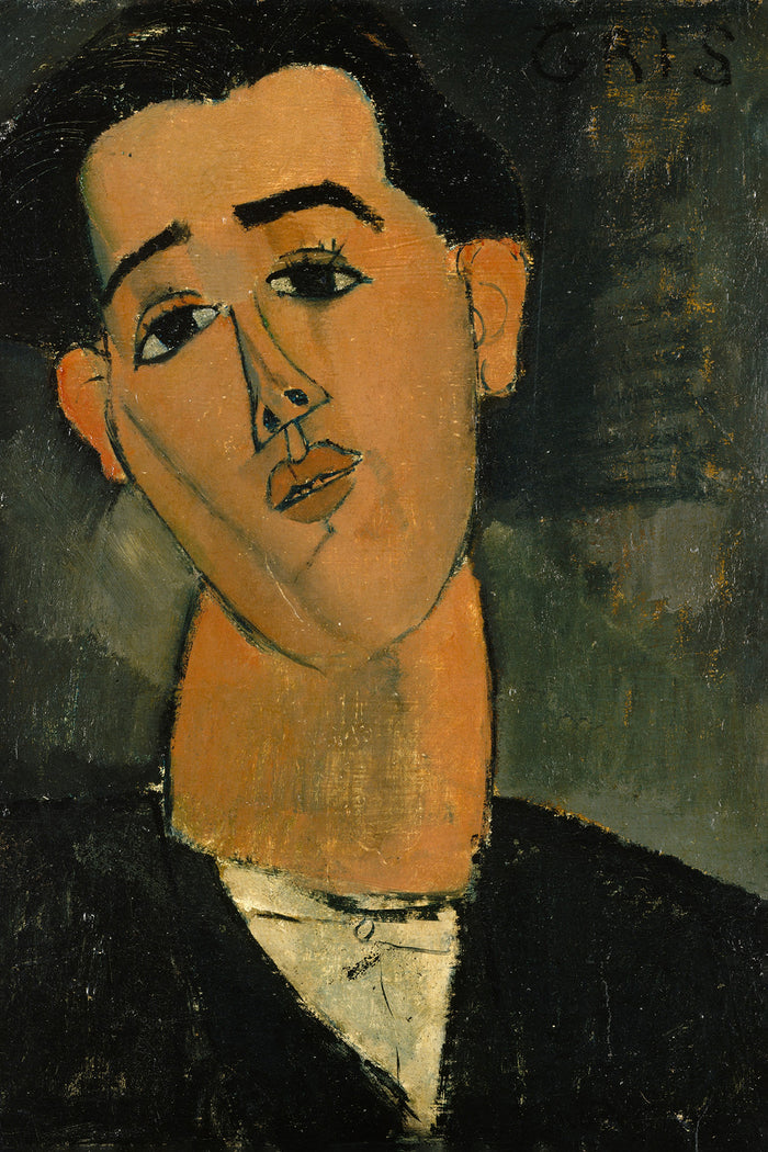 Portrait of Juan Gris by Amedeo Modigliani