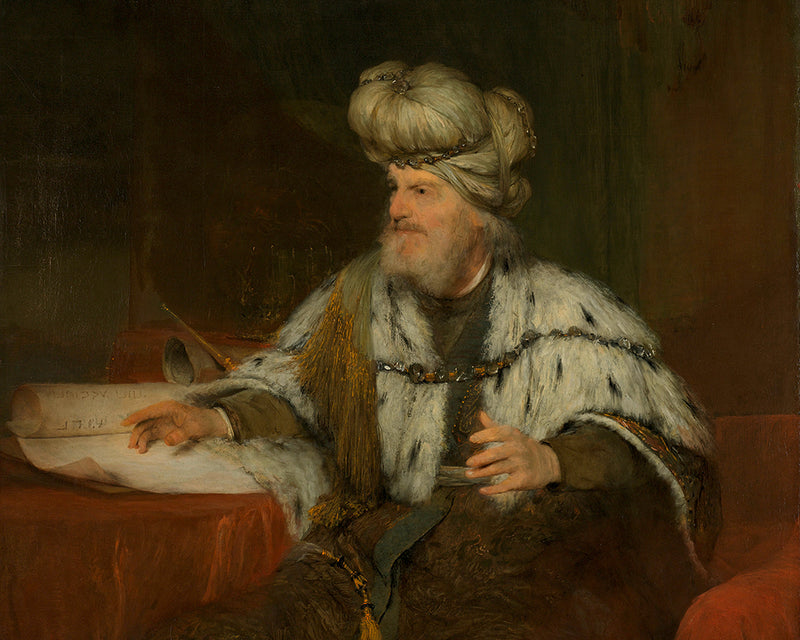 Portrait of King David by Rembrandt Harmenszoon van Rijn