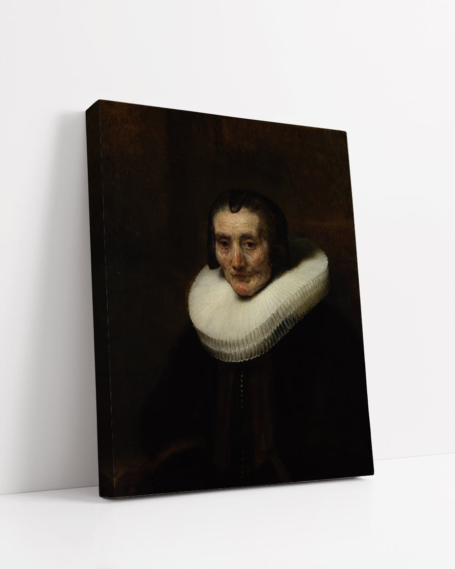 Portrait of Margaretha de Geer, Wife of Jacob Trip by Rembrandt Harmenszoon van Rijn