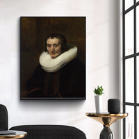 Portrait of Margaretha de Geer, Wife of Jacob Trip by Rembrandt Harmenszoon van Rijn