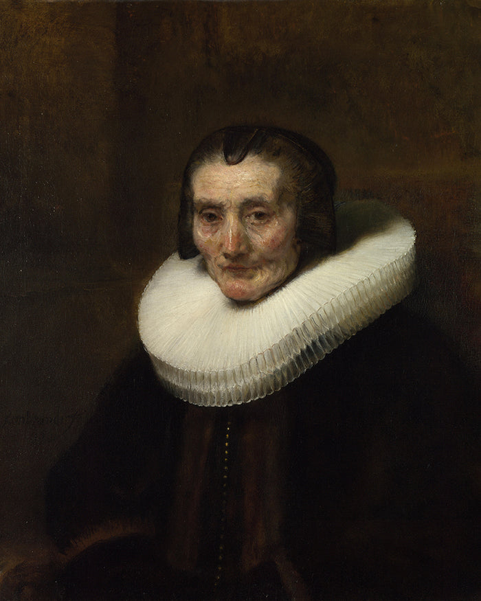 Portrait of Margaretha de Geer, Wife of Jacob Trip by Rembrandt Harmenszoon van Rijn