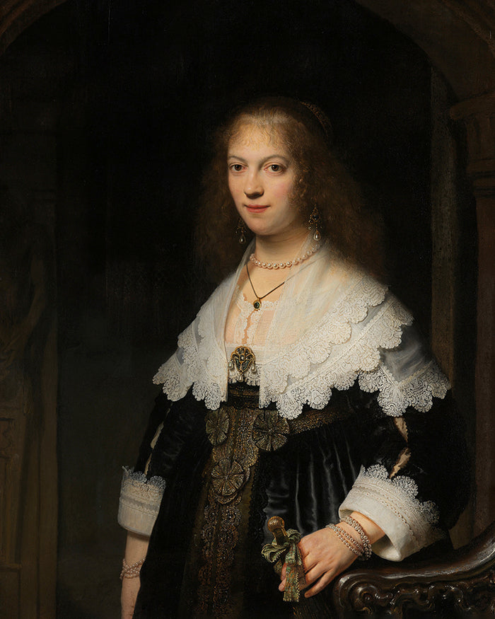 Portrait of Maria Trip by Rembrandt Harmenszoon van Rijn