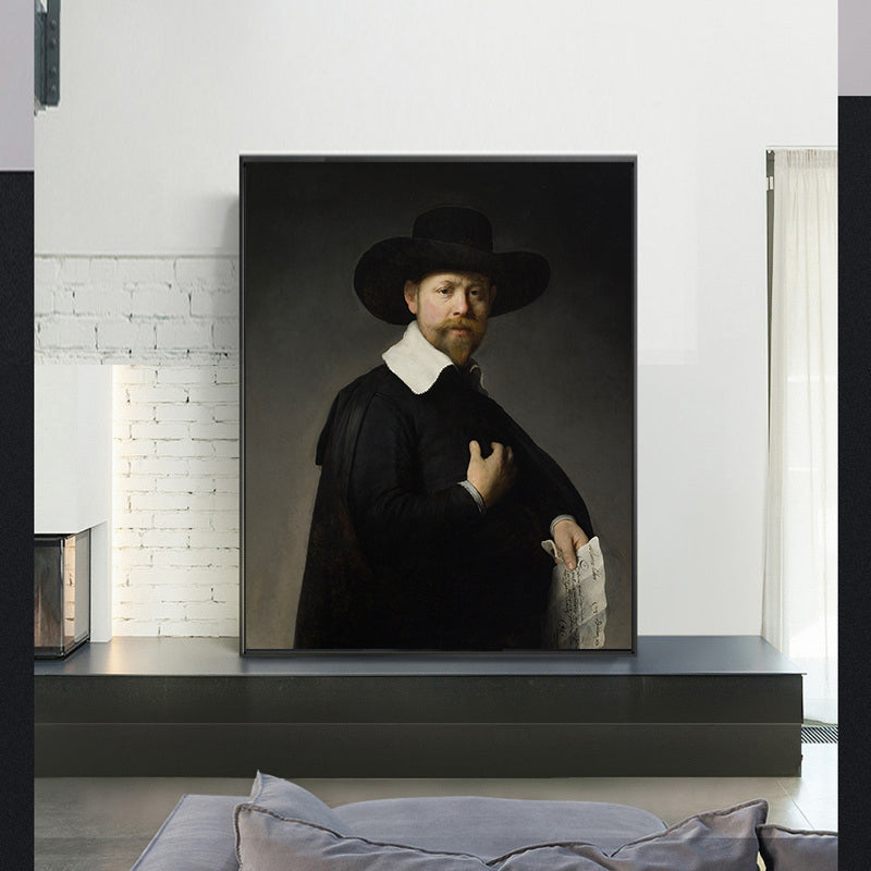 Portrait of Marten Looten by Rembrandt Harmenszoon van Rijn