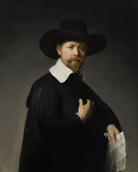 Portrait of Marten Looten by Rembrandt Harmenszoon van Rijn