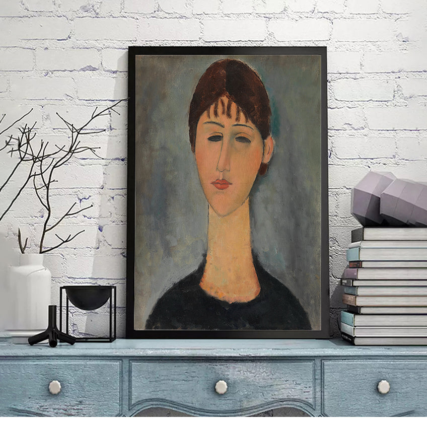 Portrait of Mme Zborowska by Amedeo Modigliani