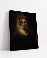 Portrait of Rembrandt by Rembrandt Harmenszoon van Rijn