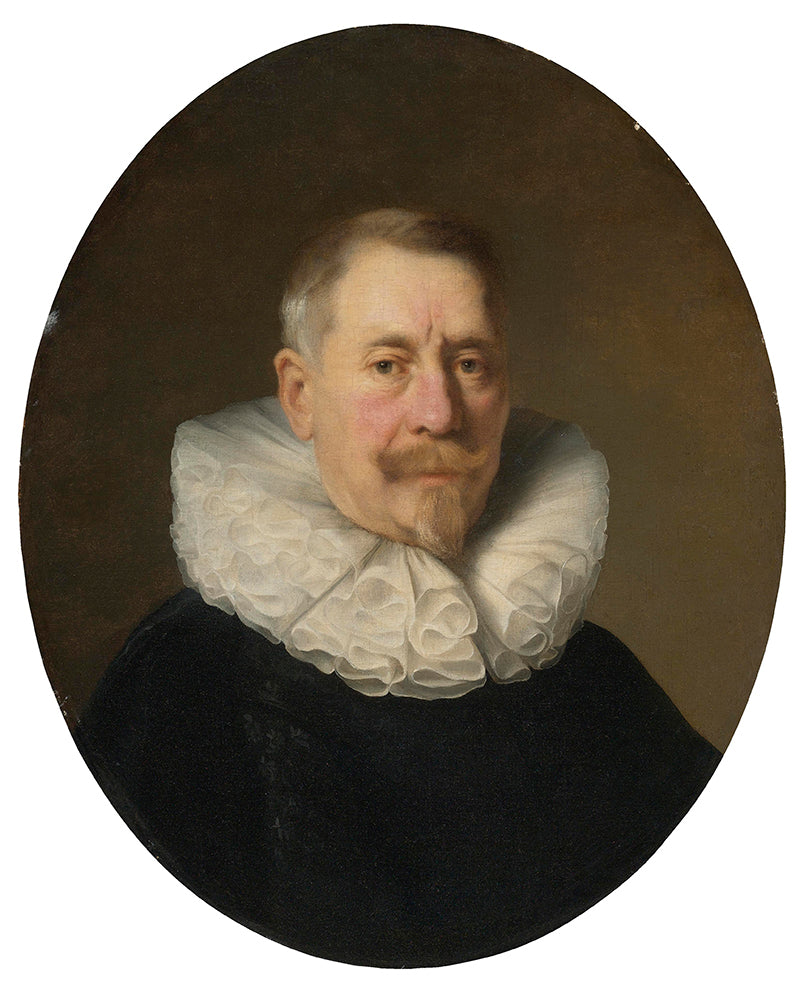 Portrait of a Grey-Haired Man by Rembrandt Harmenszoon van Rijn