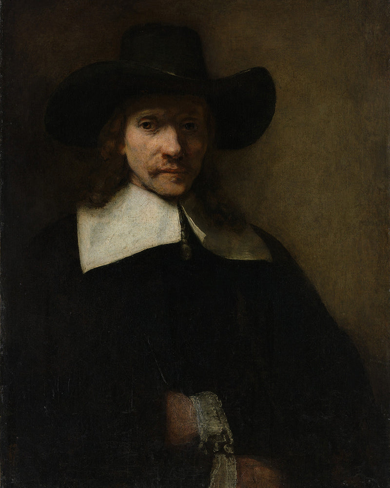 Portrait of a man by Rembrandt Harmenszoon van Rijn