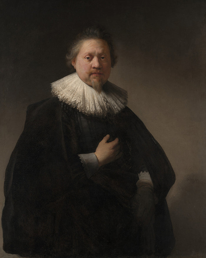 Portrait of a man by Rembrandt Harmenszoon van Rijn