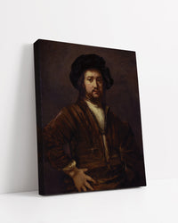 Portrait of a Man with Arms Akimbo by Rembrandt Harmenszoon van Rijn