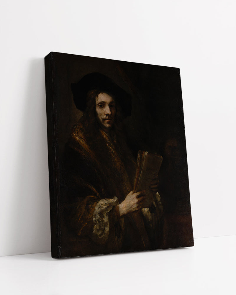 Portrait of a Man with a Book by Rembrandt Harmenszoon van Rijn