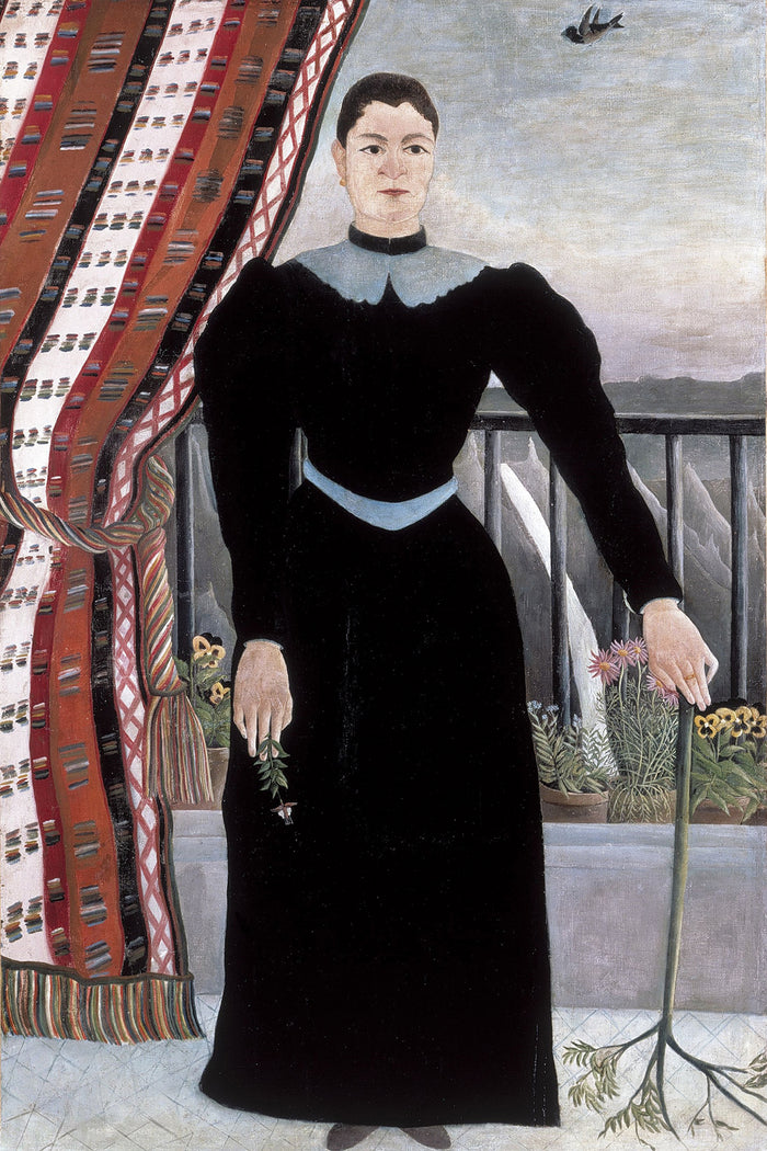 Portrait of a Woman by Henri Rousseau