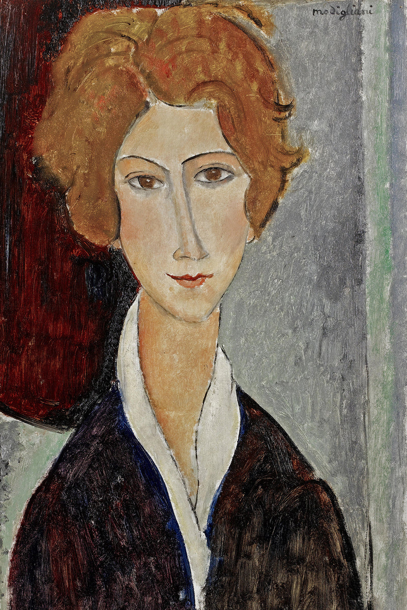 Portrait of a Woman  by Amedeo Modigliani