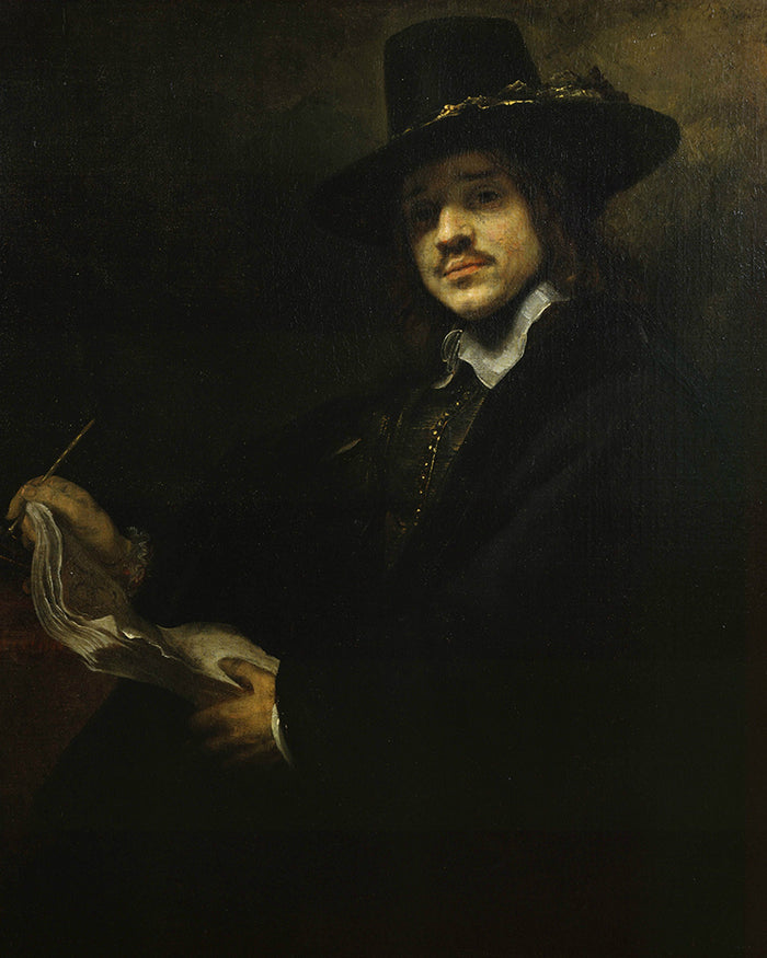 Portrait of a Young Artist by Rembrandt Harmenszoon van Rijn