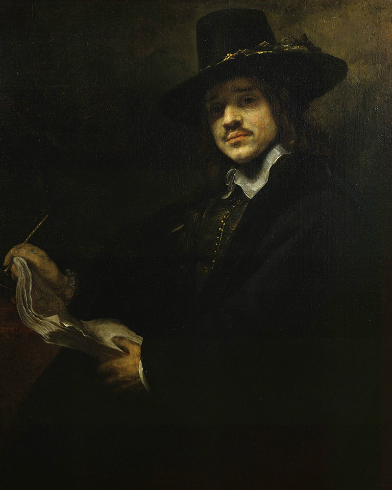 Portrait of a Young Artist by Rembrandt Harmenszoon van Rijn