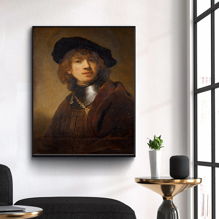 Portrait of a Young Man by Rembrandt Harmenszoon van Rijn