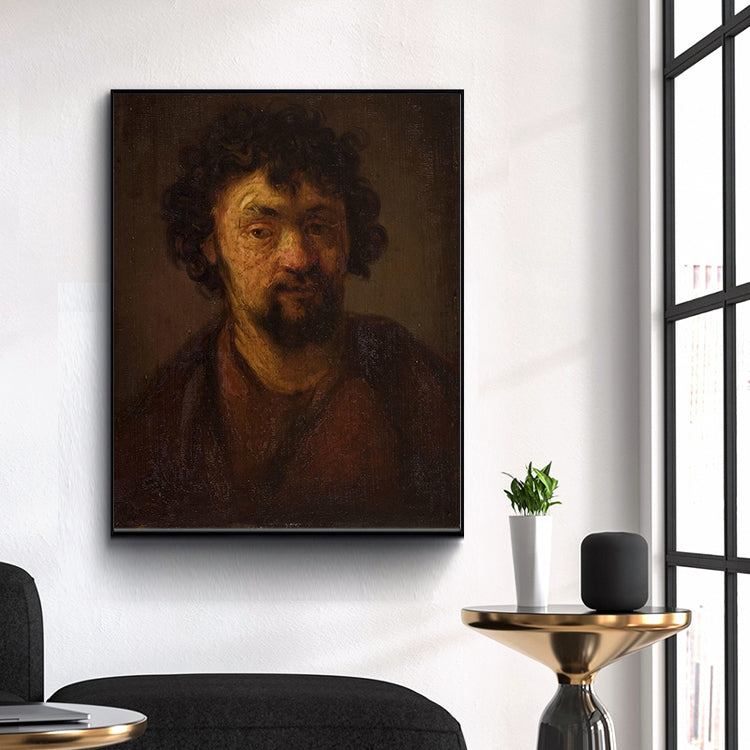 Portrait of a man by Rembrandt Harmenszoon van Rijn