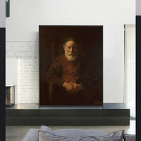 Portrait of an Old Man in Red by Rembrandt Harmenszoon van Rijn