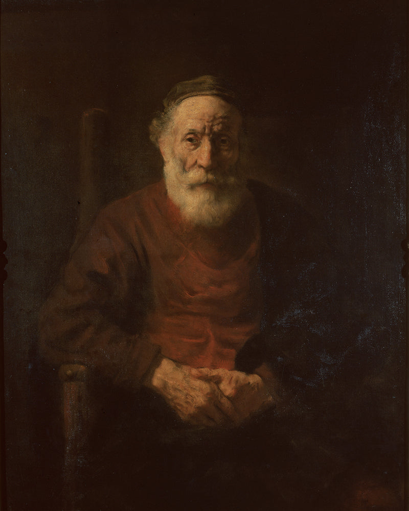 Portrait of an Old Man in Red by Rembrandt Harmenszoon van Rijn