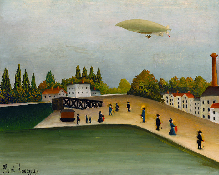 Quay at Ivry by Henri Rousseau