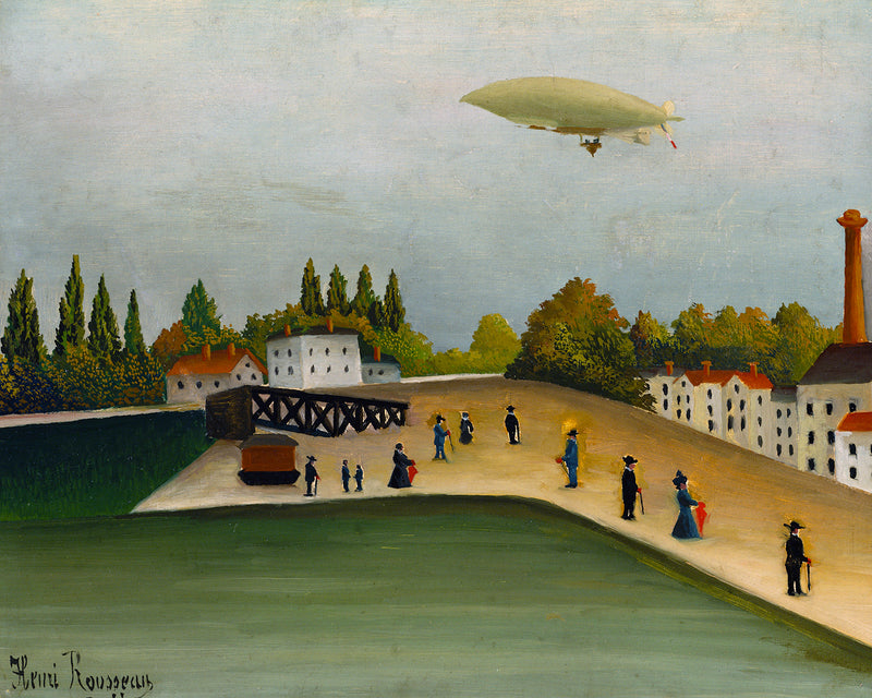 Quay at Ivry by Henri Rousseau