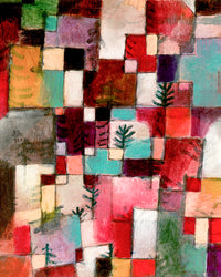 Red green and Violet–Yellow Rhythms  by Paul Klee