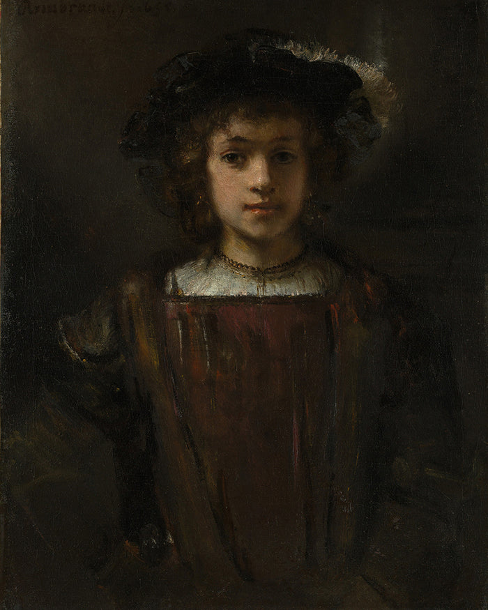 Rembrandt's Son Titus by Rembrandt Harmenszoon van Rijn