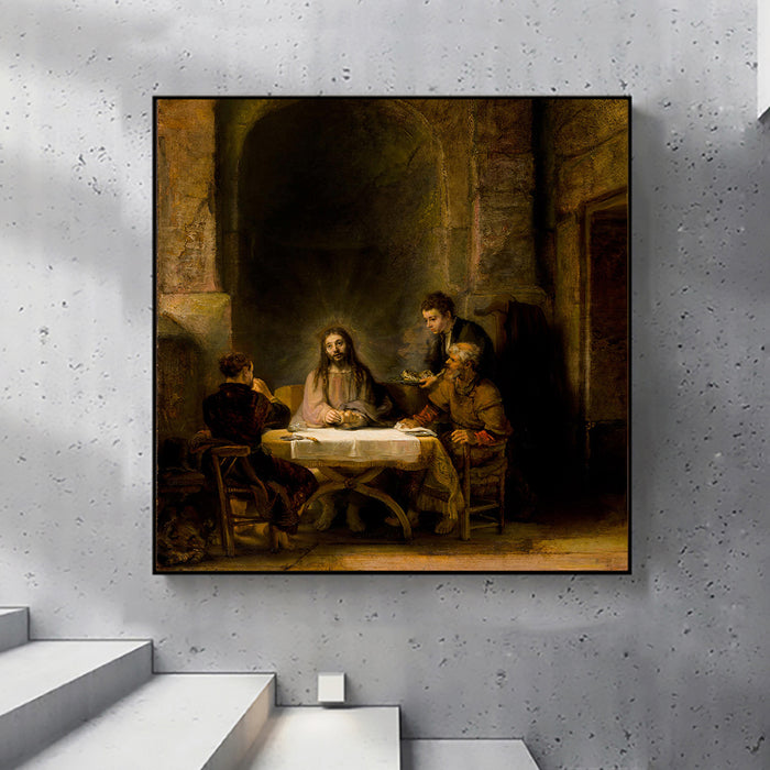 Rembrandt's Supper at Emmaus by Rembrandt Harmenszoon van Rijn