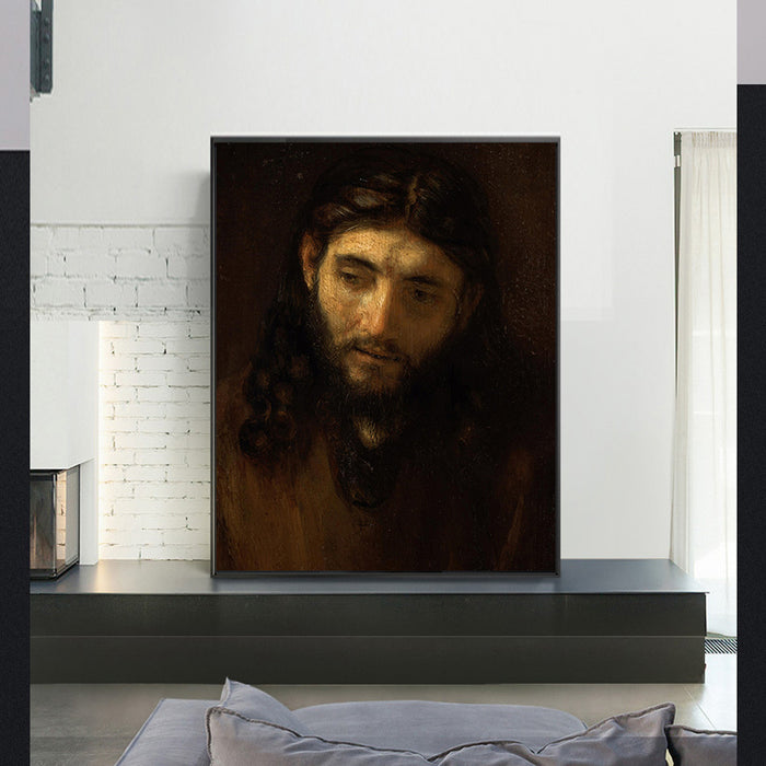 Rembrandt and the Face of Jesus by Rembrandt Harmenszoon van Rijn