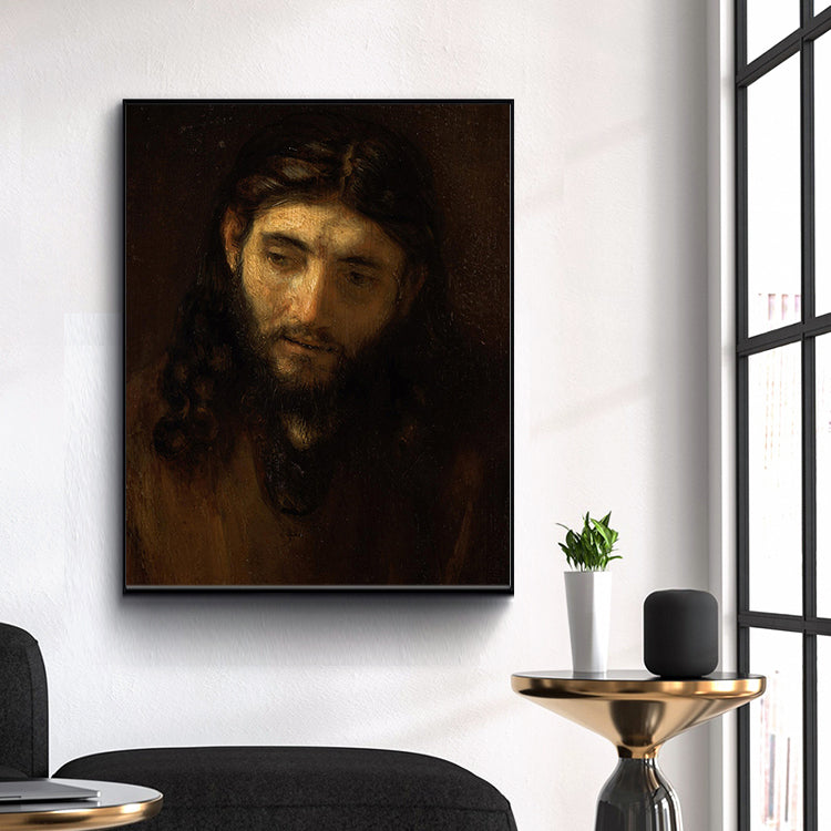 Rembrandt and the Face of Jesus by Rembrandt Harmenszoon van Rijn