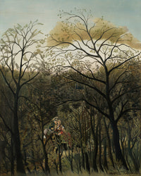 Rendez Vous in the Forest by Henri Rousseau
