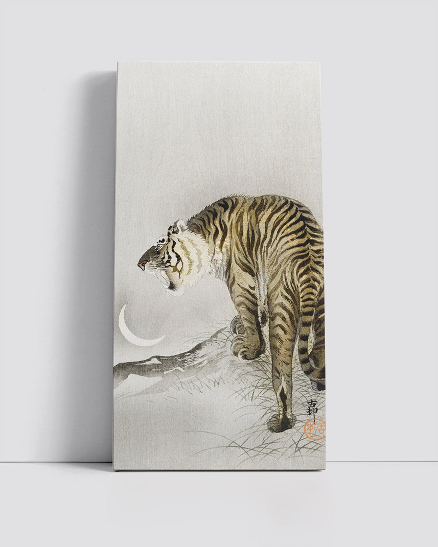 Roaring tiger by Ohara Koson