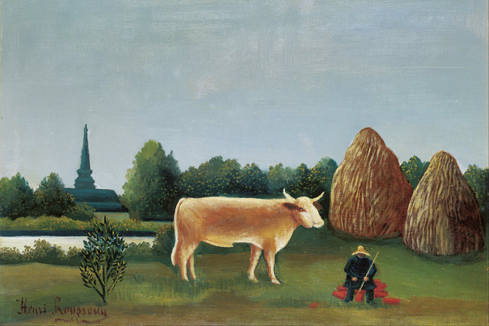 Scene in Bagneux on the Outskirts of Paris by Henri Rousseau