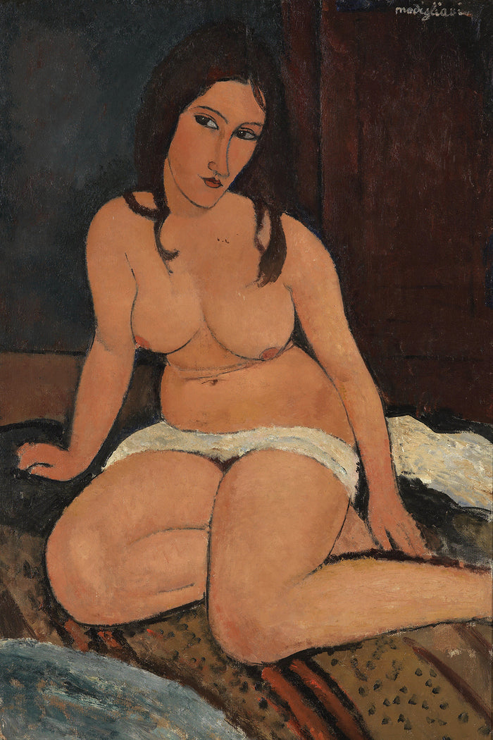 Seated Nude by Amedeo Modigliani