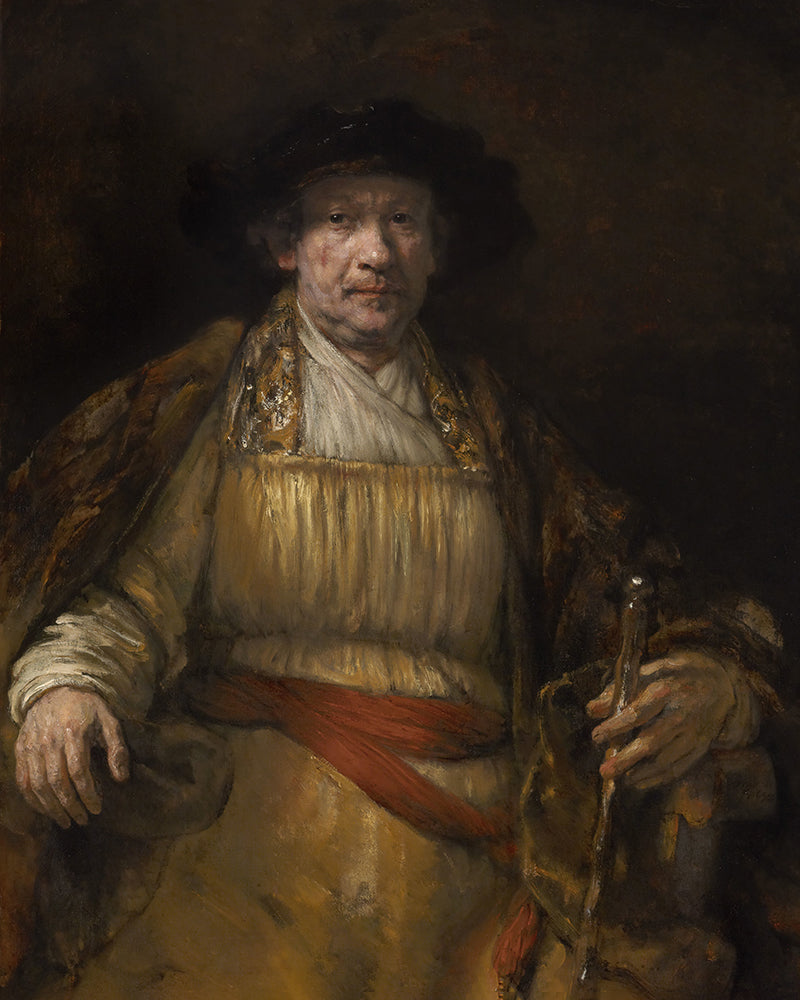 Self-portrait  by Rembrandt Harmenszoon van Rijn