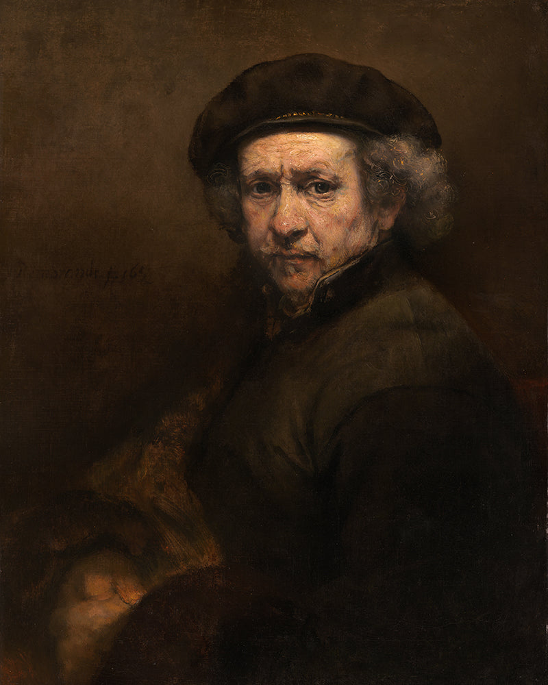 Self-portrait  by Rembrandt Harmenszoon van Rijn