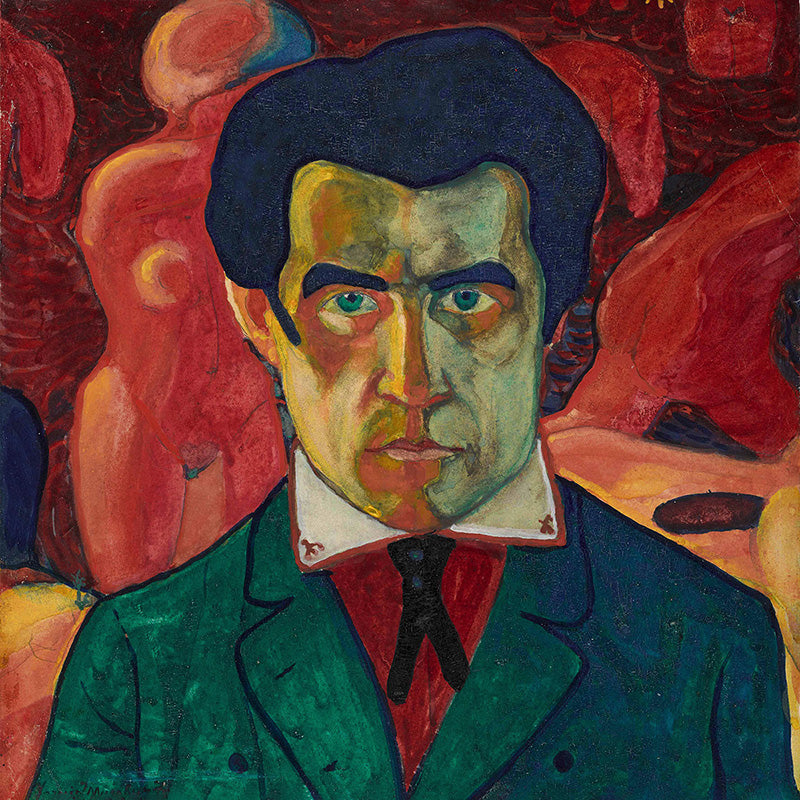 Self-Portrait by Kazimir Severinovich Malevich