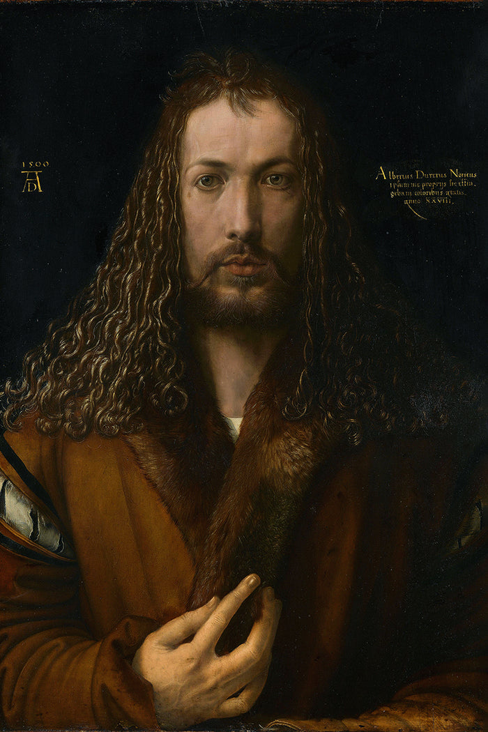 Self-Portrait at the Age of Twenty Eight by Albrecht Durer