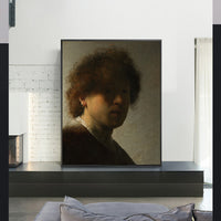 Self-portrait by Rembrandt Harmenszoon van Rijn